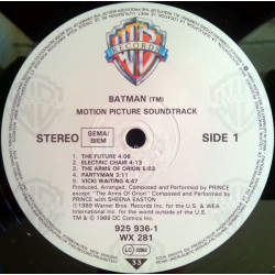 Prince ‎– Batman™ (Motion Picture Soundtrack)