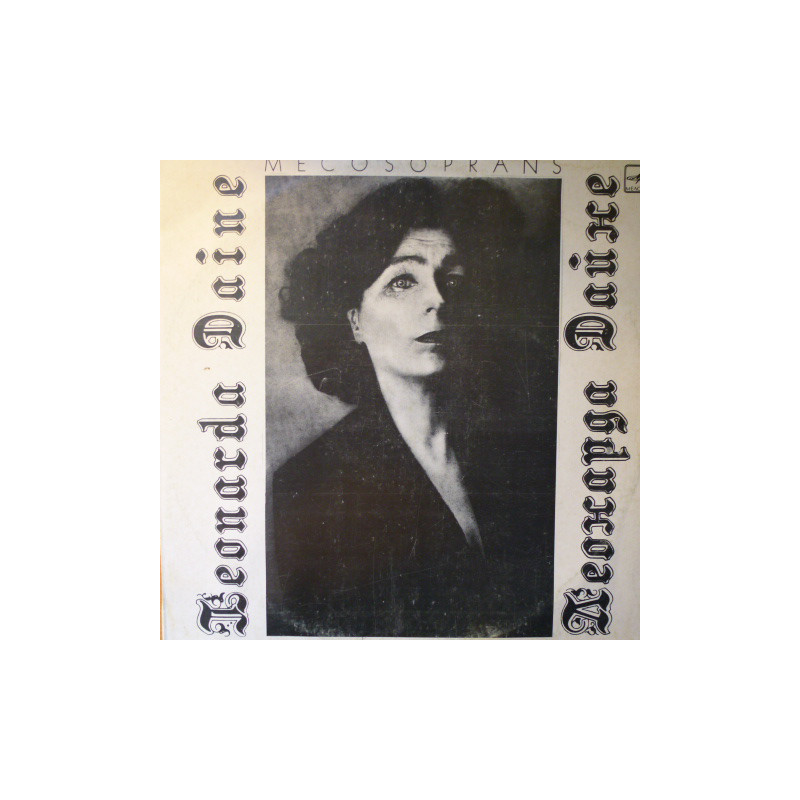 Leonarda Daine ‎– Mecosoprāns Leonarda Daine