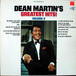 Dean Martin ‎– Dean Martin's Greatest Hits! Volume 2