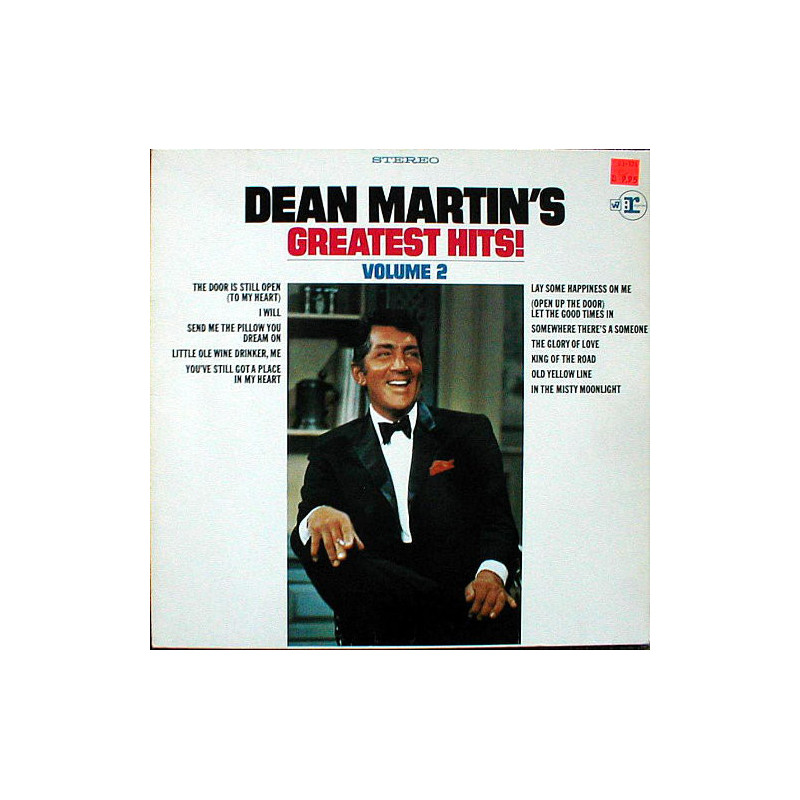 Dean Martin ‎– Dean Martin's Greatest Hits! Volume 2