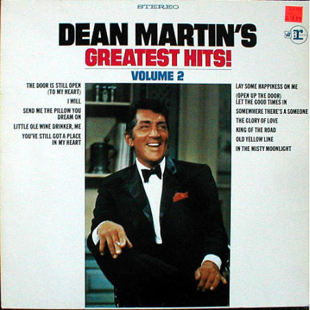 Dean Martin ‎– Dean Martin's Greatest Hits! Volume 2