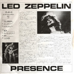 Led Zeppelin  ‎– Presence