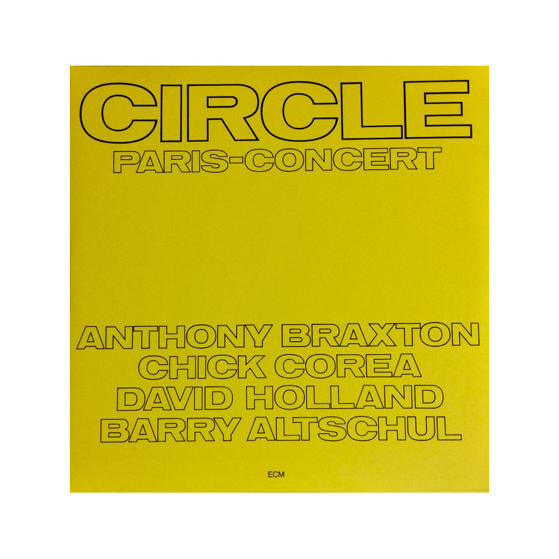 Anthony Braxton, Chick Corea, David Holland, Barry Altschul - Circle  ‎– Paris - Concert 2LP