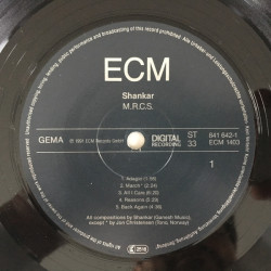 Shankar ‎– M.R.C.S.