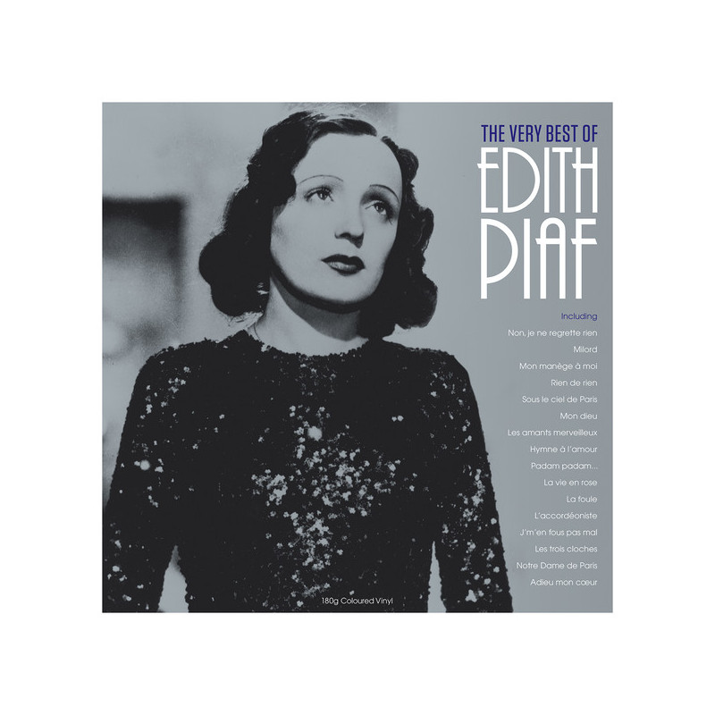 Edith Piaf ‎– The Very Best Of - Coloured