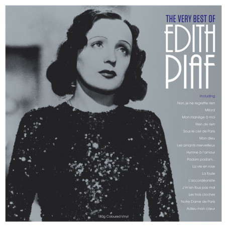 Edith Piaf ‎– The Very Best Of - Coloured