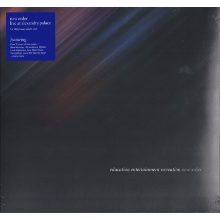 New Order ‎– Education Entertainment Recreation  3LP
