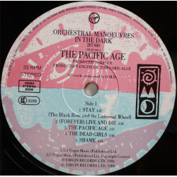 Orchestral Manoeuvres In The Dark ‎– The Pacific Age