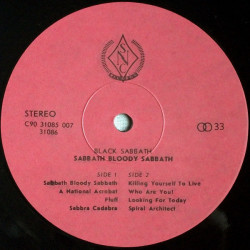 Black Sabbath ‎– Sabbath Bloody Sabbath