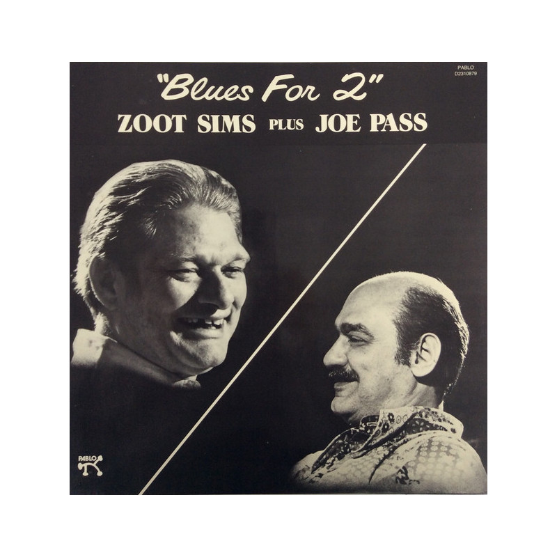 Zoot Sims Plus Joe Pass ‎– Blues For 2