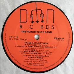 The Robert Cray Band ‎– False Accusations