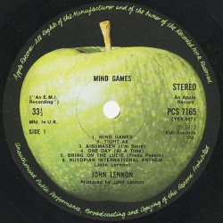 John Lennon ‎– Mind Games