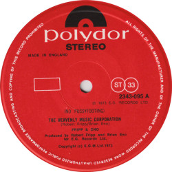 Fripp & Eno – (No Pussyfooting)