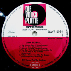 Cliff Richard & The Shadows ‎– Cliff Richard