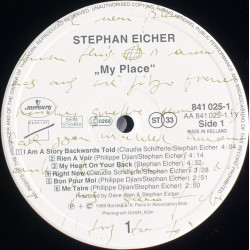 Stephan Eicher – My Place