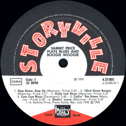 Sammy Price – Plays Blues And Boogie Woogie