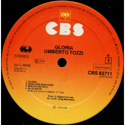 Umberto Tozzi – Gloria