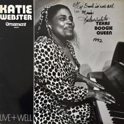 Katie Webster – Texas Boogie Queen - Live + Well