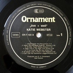 Katie Webster – Texas Boogie Queen - Live + Well