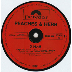 Peaches & Herb – 2 Hot!