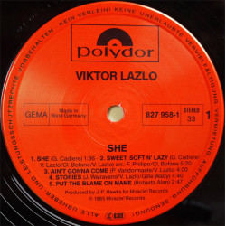 Viktor Lazlo – She