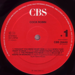 Cock Robin – Cock Robin