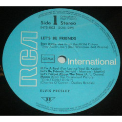 Elvis Presley – Let's Be Friends