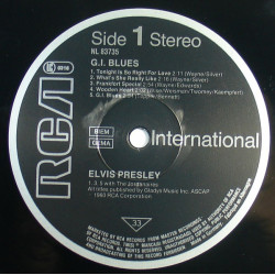 Elvis Presley ‎– G.I. Blues