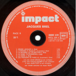 Jacques Brel – Ne Me Quitte Pas  3LP Box
