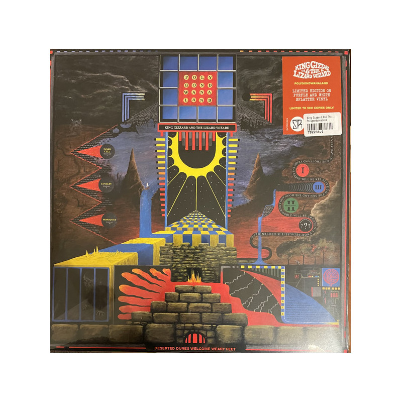 King Gizzard And The Lizard Wizard – Polygondwanaland - Coloured King Gizzard And The Lizard Wizard – Polygondwanaland - Coloured