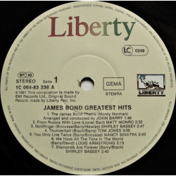 Various – James Bond Greatest Hits