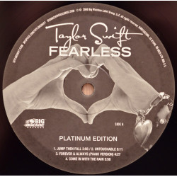 Taylor Swift – Fearless (Platinum Edition)  2LP