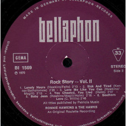 Ronnie Hawkins And The Hawks – Rock Story - Vol. 2