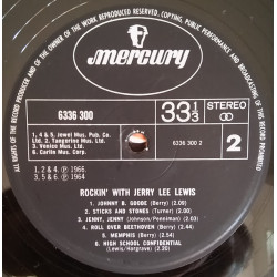 Jerry Lee Lewis – Rockin' With Jerry Lee Lewis
