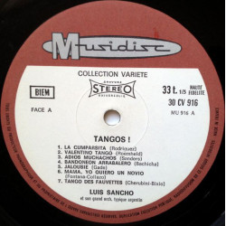 Luis Sancho Et Son Grand Orchestre Typique Argentin – Tangos!