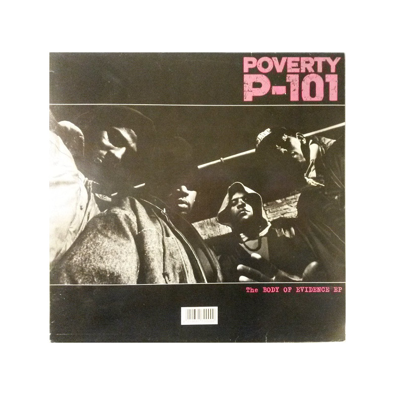Poverty P-101 ‎– The Body Of Evidence EP