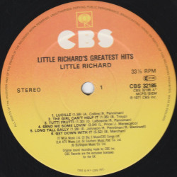 Little Richard – Little Richard's Greatest Hits Recorded Live