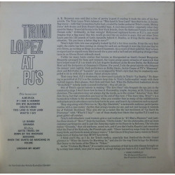 Trini Lopez – Trini Lopez At PJ's