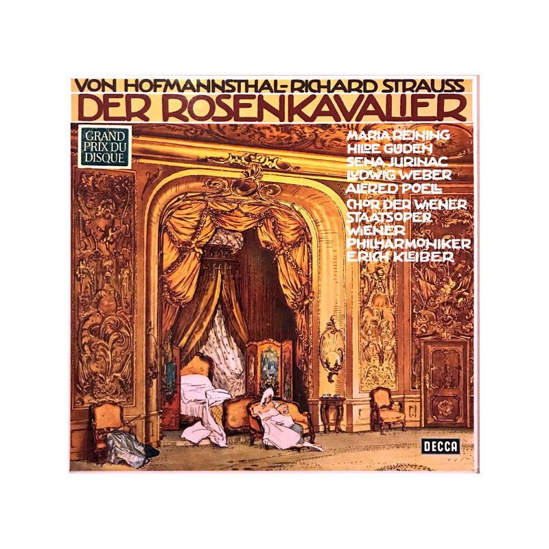 Richard Strauss, Vienna Philharmonic Orchestra, Erich Kleiber – Der Rosenkavalier 4LP box