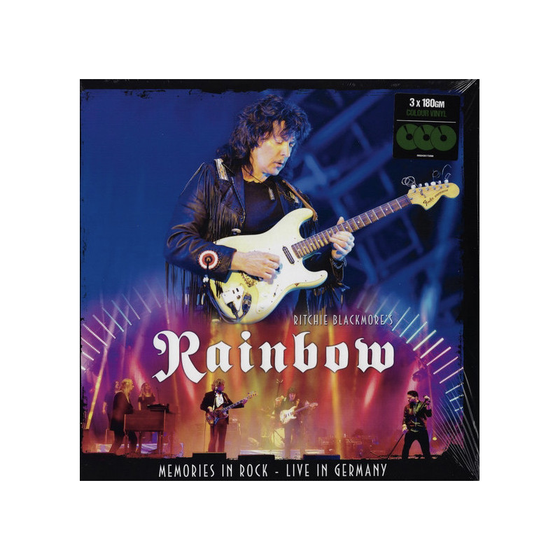 Ritchie Blackmore's Rainbow – Memories In Rock - Live In Germany 3LP - Coloured Ritchie Blackmore's Rainbow – Memories In Rock - Live In Germany 3LP - Coloured
