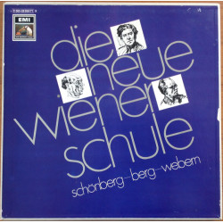 Schönberg - Berg - Webern ‎– Die Neue Wiener Schule 4LP Box