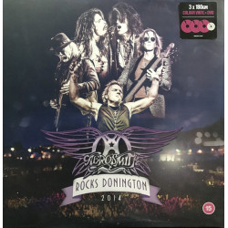 Aerosmith – Rocks Donington 2014  3LP + DVD - Coloured