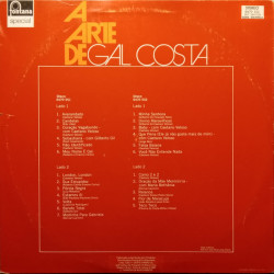 Gal Costa ‎– A Arte De Gal Costa 2LP