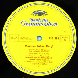 Alban Berg - Evelyn Lear, Dietrich Fischer-Dieskau, Karl Christian Kohn – Wozzeck 2LP Box