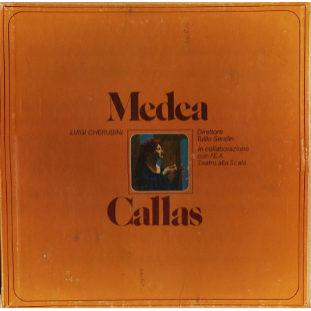 Luigi Cherubini / Callas / E. A. Teatro Alla Scala Direttore Tullio Serafin ‎– Medea 3LP Box