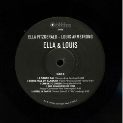 Ella Fitzgerald And Louis Armstrong – Ella And Louis