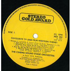 The Cinema Sound Stage Orchestra – Favourite TV And Film Western Themes