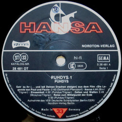 Puhdys – Puhdys 1