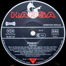 Puhdys – Puhdys 1