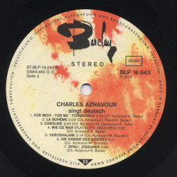 Charles Aznavour – Singt Deutsch